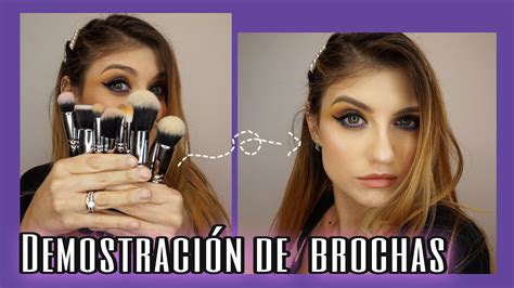 ¿cómo usar cada brocha de maquillaje paso a paso parte 2 youtube
