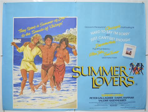 Summer Lovers Original Movie Poster