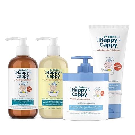 Happy Cappy 3 Step Skincare Solution For Sensitive Skin Manage Cradle
