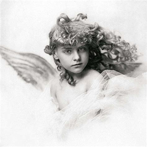 Vintage Photo Print Angel Girl Art Photography Victorian Etsy