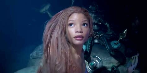 halle bailey s ariel fights animated ursula in little mermaid fan art mgn diary