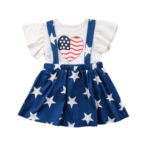 2pcs Toddler Kids Baby Girls Clothes Sets Tops T Shirt Short Sleeve