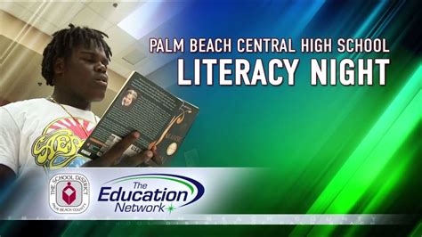 Palm Beach Central High School Literacy Night Youtube