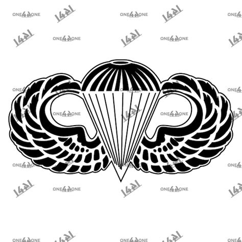 Airborne Svg Army Logo Military Soldier Airborne Clipart American