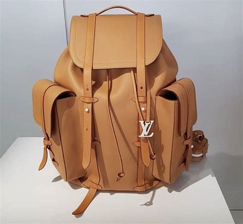 Louie Calf Leather Leather Backpack Buddy Calves Louis Vuitton