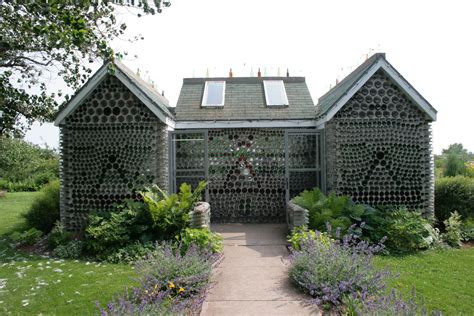 Glass Bottle House Prince Edward Island Canada Photo L Thomson Bottle House Bottle Garden