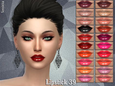 The Sims Resource Lipstick 39 By Sintiklia Sims 4 Downloads