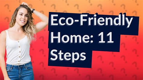 How Can I Make My Home More Eco Friendly Youtube