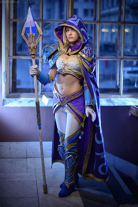 jaina proudmoore from the warcraft series game art hq