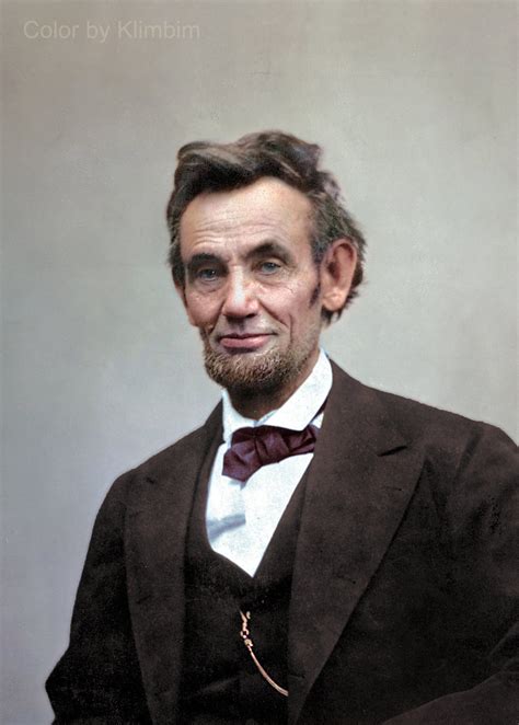 Abraham Lincoln In Color Rpics