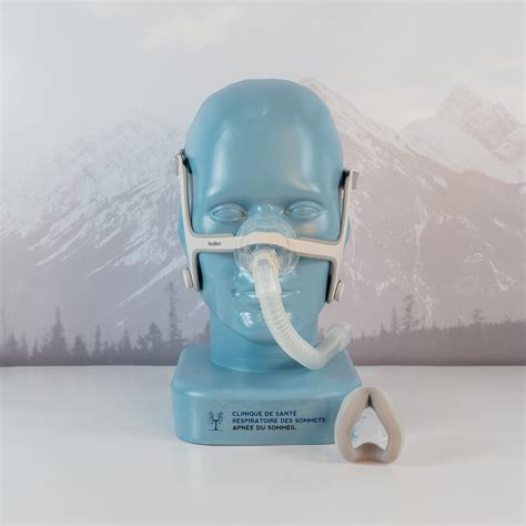 Resmed Masque nasal N Air Touch en mousse mémoire Clinique de Santé Respiratoire des Sommets