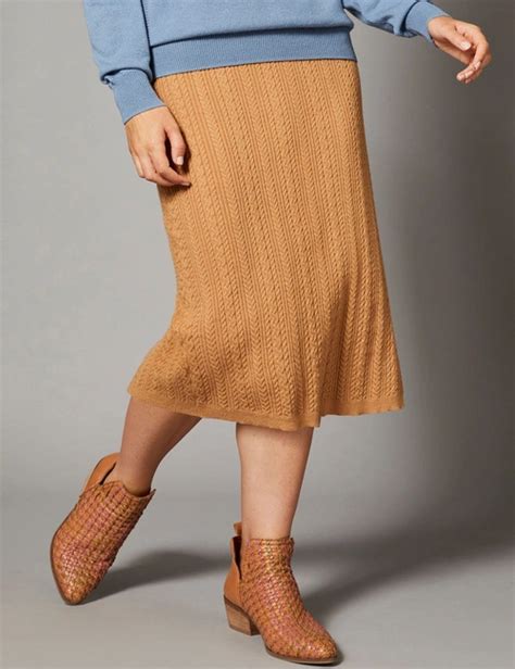 Grace Hill Cable Knit Skirt Ezibuy Australia