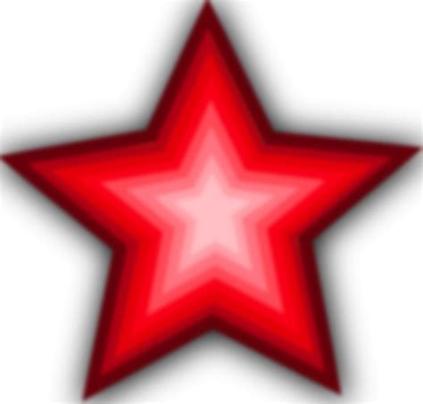 Red Gradient Star Clip Art Free Vector In Open Office Drawing Svg