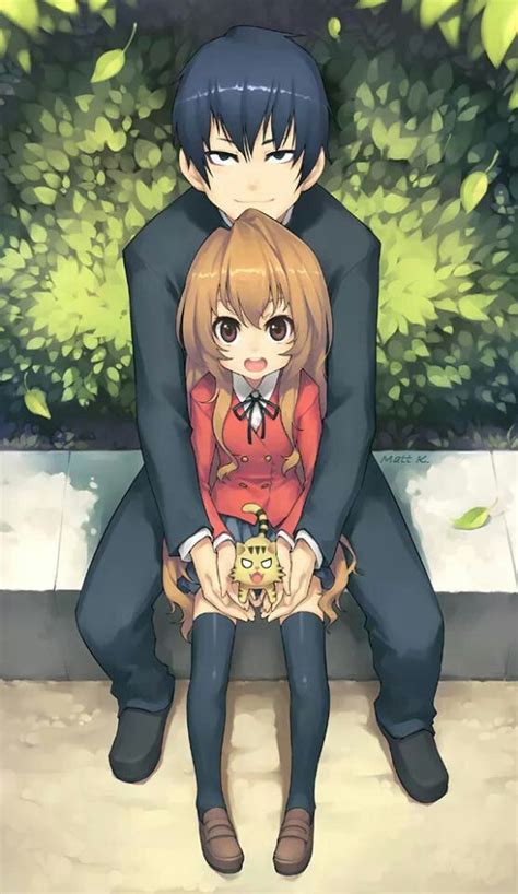 Ryuji And Taiga Toradora Imagenes Animadas Anime Parejas De Anime