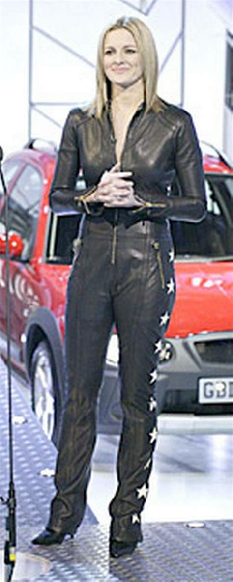 Black Leather Catsuit Worn By Gabby Logan Buy Your Catsuit For Dance