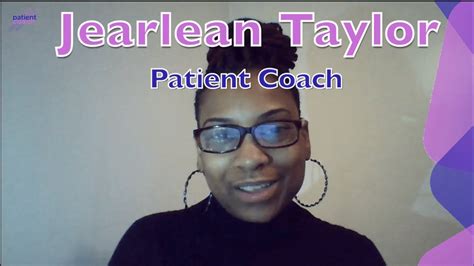 Jearlean Taylor Patient Coach Youtube