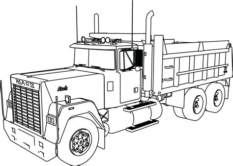 Coloring Book Page Truck Coloring Pages Cars Coloring Pages Dump Truck