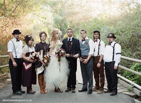 Alice In Weddingland Steampunk Wedding Steampunk Up Your Wedding