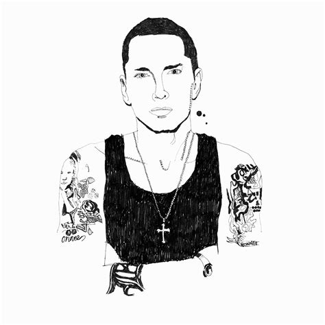 Eminem Cartoon Drawing At Explore Collection Of