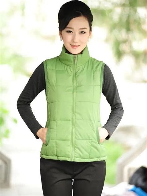 Hot Winter Warm Woman Down Vest For Man And Woman Waistcoat Lover Down
