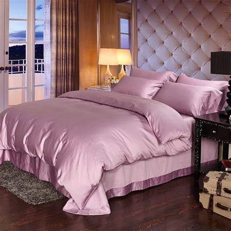 Luxury 100 Egyptian Cotton Bedding Sets Bed Sheets Taro Purple Queen