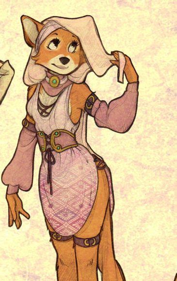 Maid Marian Robin Hood Disney Characters Wallpaper Furry Art Anthro