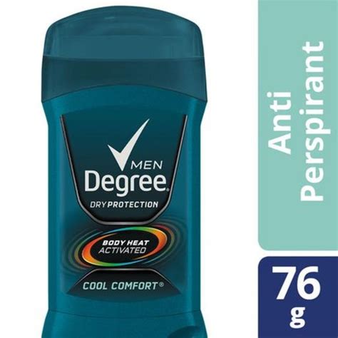 Degree Mens Dry Protection Cool Comfort Invisible Solid Antiperspirant