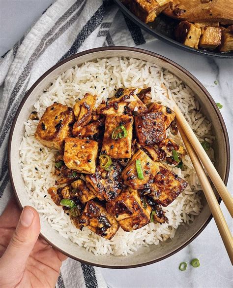 Chinese Garlic Tofu Stir Fry By Shuangyskitchensink Quick And Easy