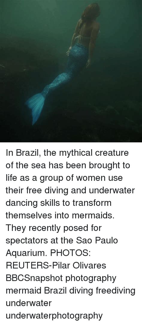 In Brazil The Mythical Creature Of The Sea Has Been Brought To Life As