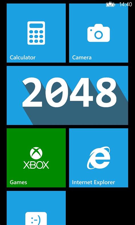 2048 For Windows 10 Mobile