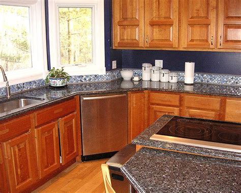 Add favorite add favorite share to: Blue pearl granite with Oak | Kitchen design diy, Granite ...