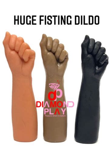 Fist Dildo Huge Thick Fisting Fetish Sex Toy Realistic Rubber Hand Real