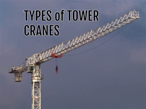 Different Crane Types