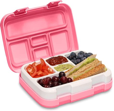Munchbox Bento Lunch Box With 5 Compartments Kids And Toddler Bpa Free