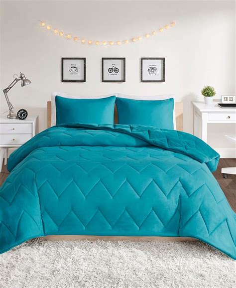 Intelligent Design Closeout Kai Twintwin Xl Solid Chevron Quilted