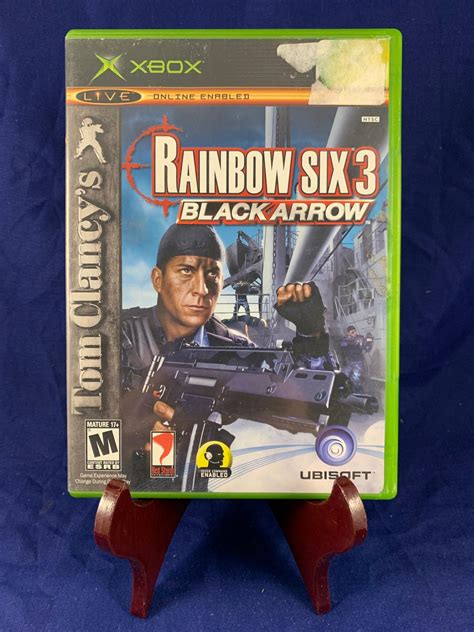 Rainbow Six 3 Black Arrow Item Box And Manual Xbox