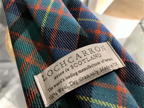 Clark Tartan Tie Lochcarron Of Scotland The Jim Clark Trust