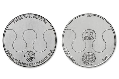 Portugal 250 Euro Coin Summer Games In Rio De Janeiro 2016 Olympic