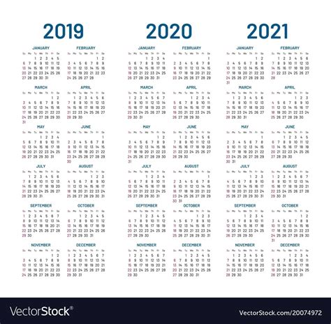 Sometimes it is handy to have a calendar for your current month on your cubical wall. Pick Printable 2 Year Calendar 2020 2021 | Calendar ...