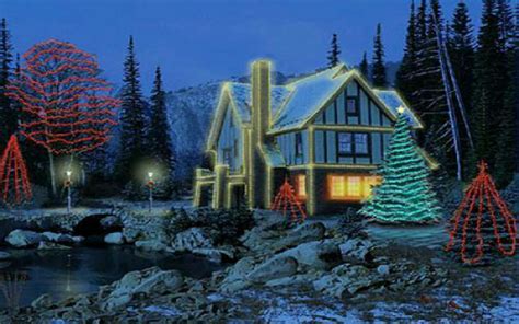 Christmas Cabin Wallpaper 51 Images