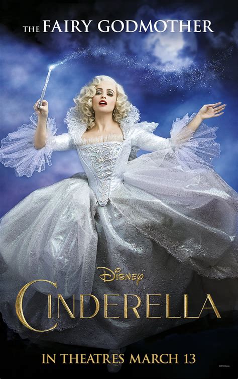Helena Bonham Carter As Cinderella S Fairy Godmother Poster Popsugar Entertainment
