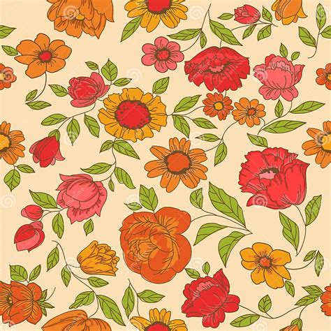 Vintage Flower Background Stock Vector Illustration Of Beauty 29918221