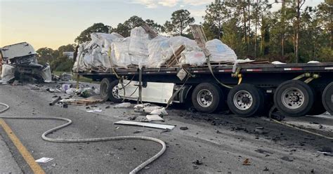 3 Tractor Trailers Involved In Deadly Turnpike Crash In Martin County