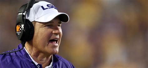 LSU Athletic Director Files Million Lawsuit Against Babe Ex Football Coach Les Miles For