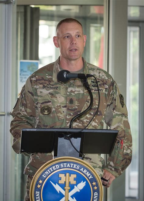 Inscom Welcomes 15th Command Sergeant Major Article The United