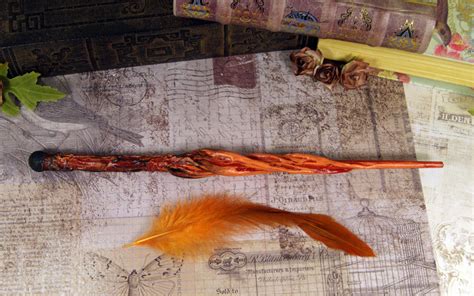 Phoenix Wand Magic Wand Prop Cosplay Fire Party Favour Etsy