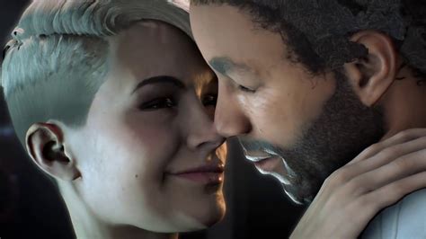 Mass Effect Andromeda Cora Harper Final Romance Scene Youtube