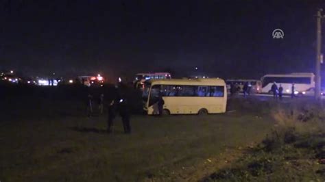 Aydın da Polis Aracı ile Yolcu Otobüsü Çarpıştı 3 Yaralı Haberler