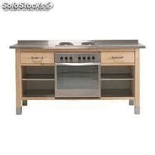 Comprar muebles de cocina baratos online. Mueble cocina con horno y vitro incluido. baratos