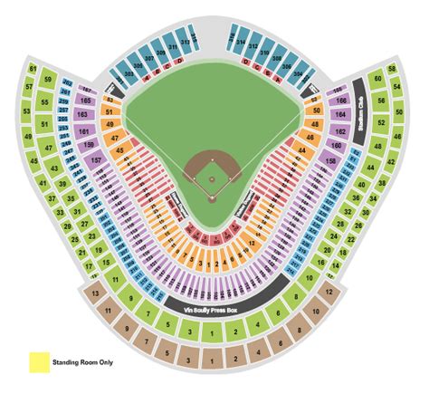 Dodger Stadium Seating Chart Dodger Stadium Event 2024 Tickets